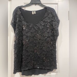NWOT Madison sequin top